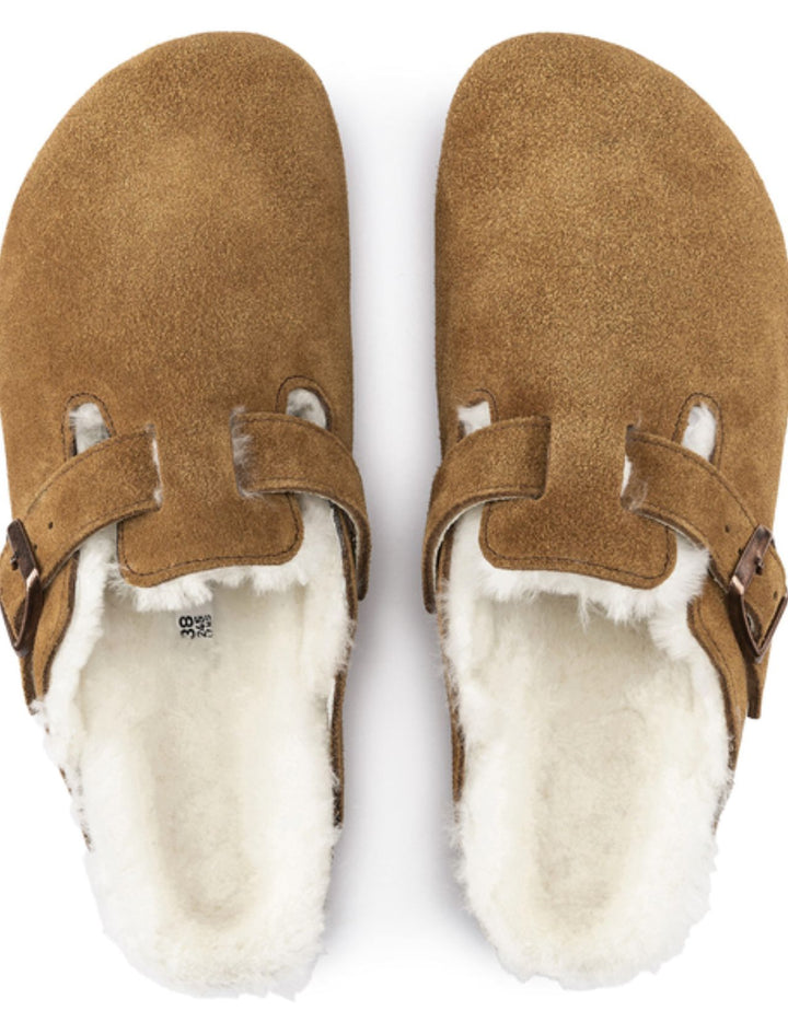 Boston Shearling Suede Leather/Fur